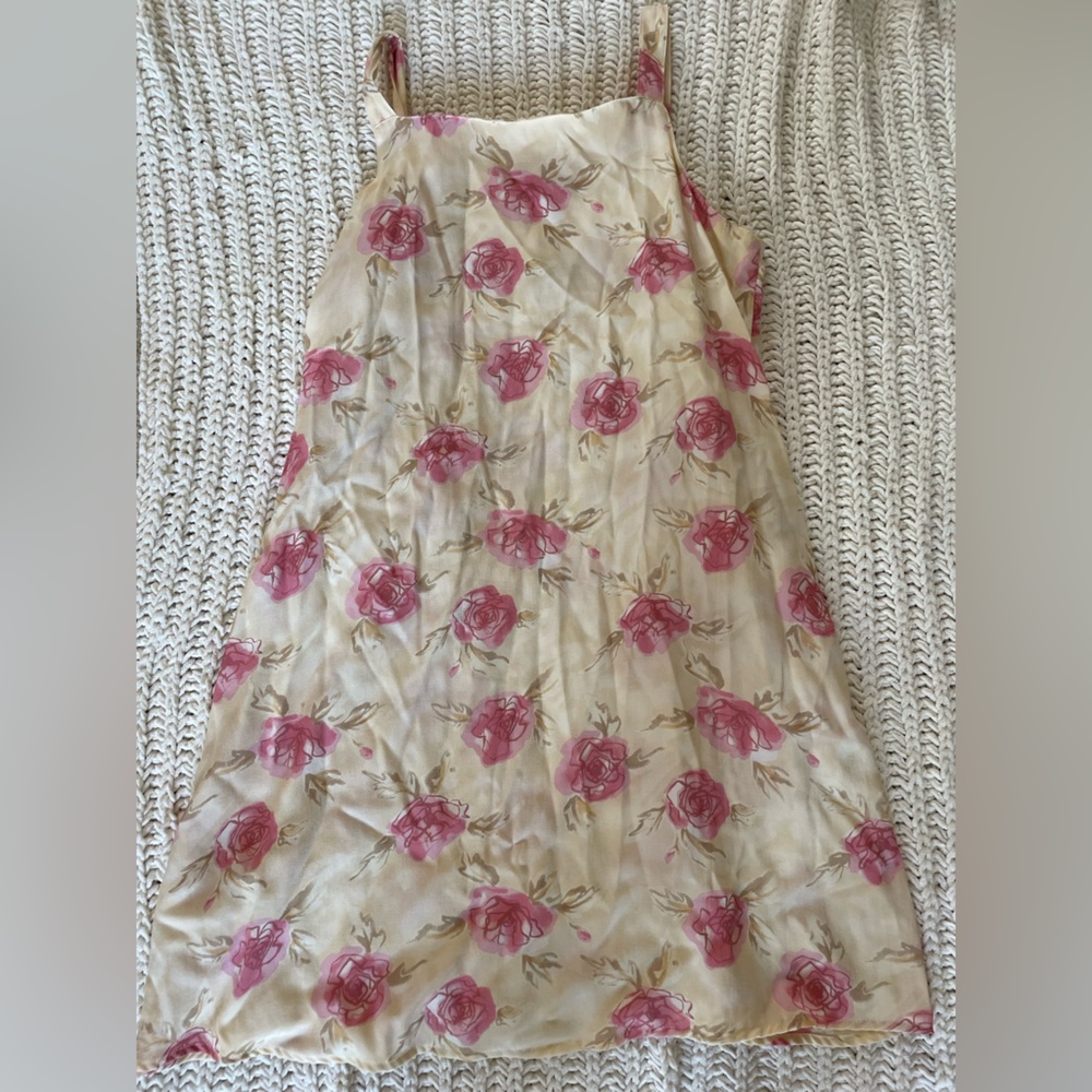 floral halter dress